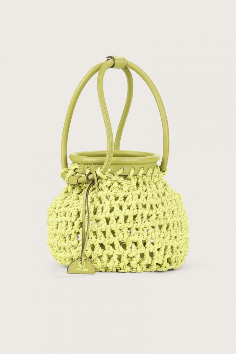 Cult Gaia Enya Tote Bag Yellow | NZ 890425L