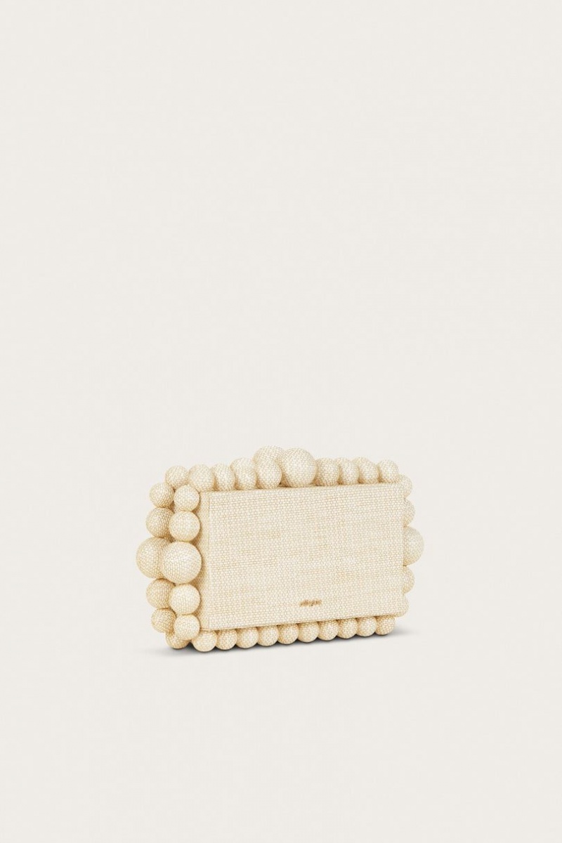 Cult Gaia Eos Clutch Beige | NZ 620547L