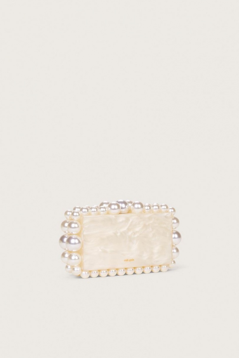 Cult Gaia Eos Clutch White | NZ 826301C