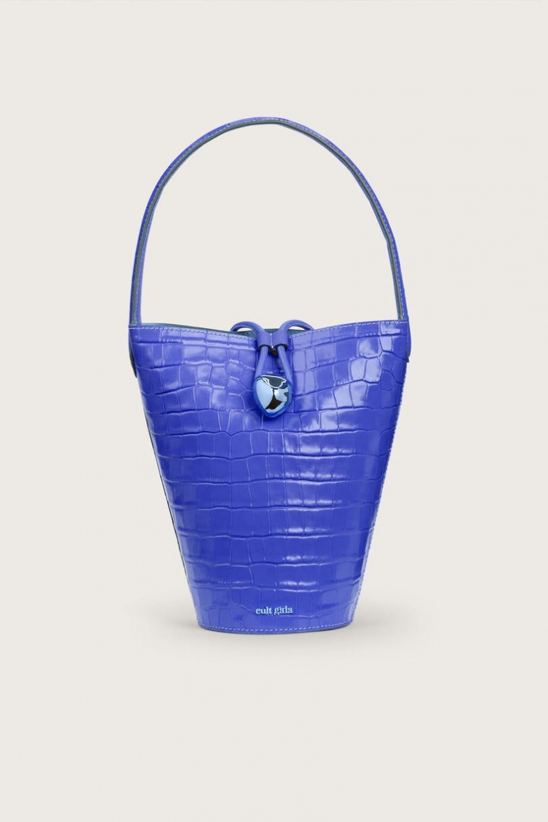 Cult Gaia Freedie Shoulder Bag Blue | NZ 143295V