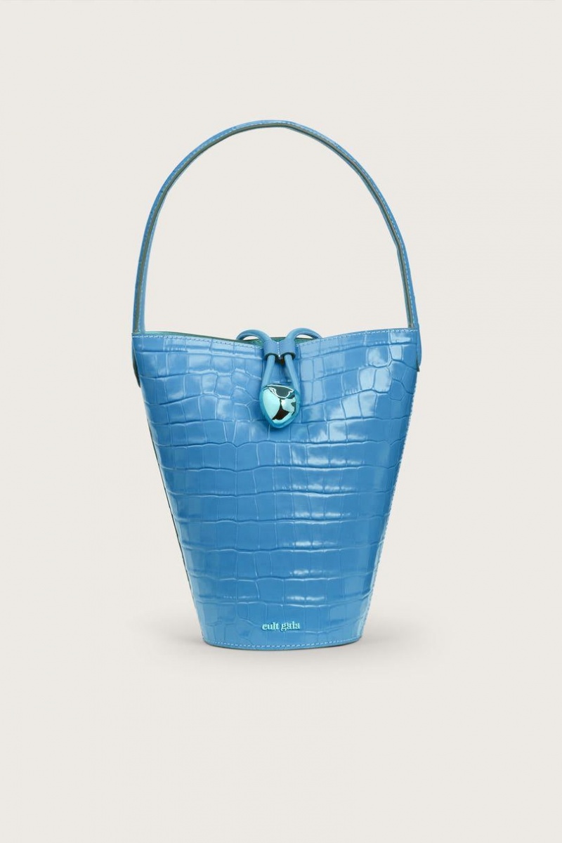 Cult Gaia Freedie Shoulder Bag Blue | NZ 401382H