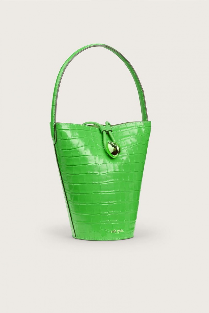 Cult Gaia Freedie Shoulder Bag Green | NZ 312894Y