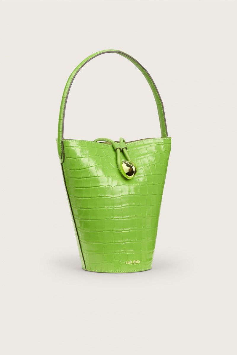 Cult Gaia Freedie Shoulder Bag Light Green | NZ 782635Z