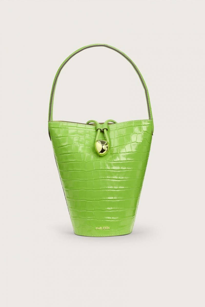 Cult Gaia Freedie Shoulder Bag Light Green | NZ 782635Z