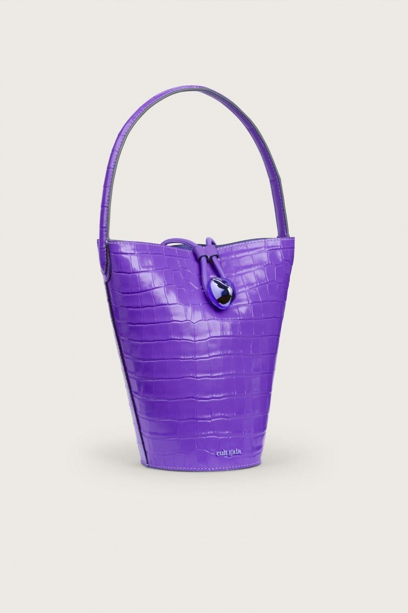 Cult Gaia Freedie Shoulder Bag Purple | NZ 209357D