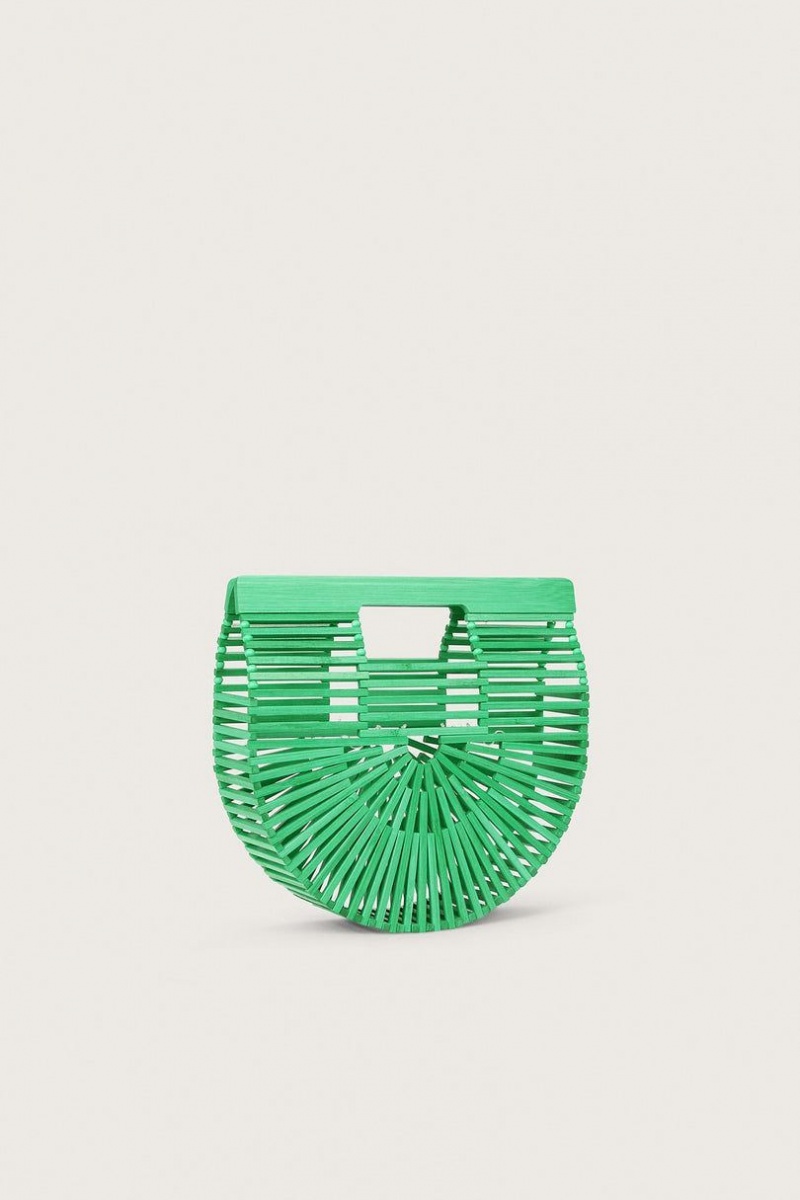 Cult Gaia Gaia's Ark Mini Clutch Green | NZ 915382E