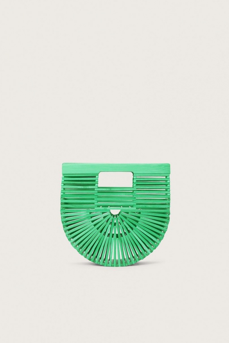 Cult Gaia Gaia\'s Ark Mini Clutch Green | NZ 915382E