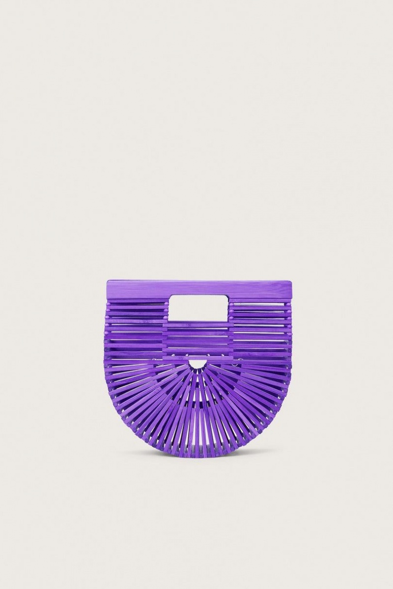 Cult Gaia Gaia\'s Ark Mini Clutch Purple | NZ 913072D