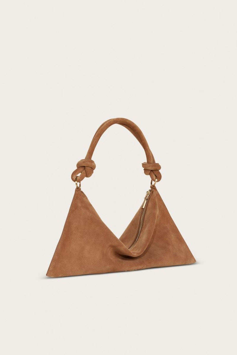 Cult Gaia Hera Mini Shoulder Bag Brown | NZ 752604L