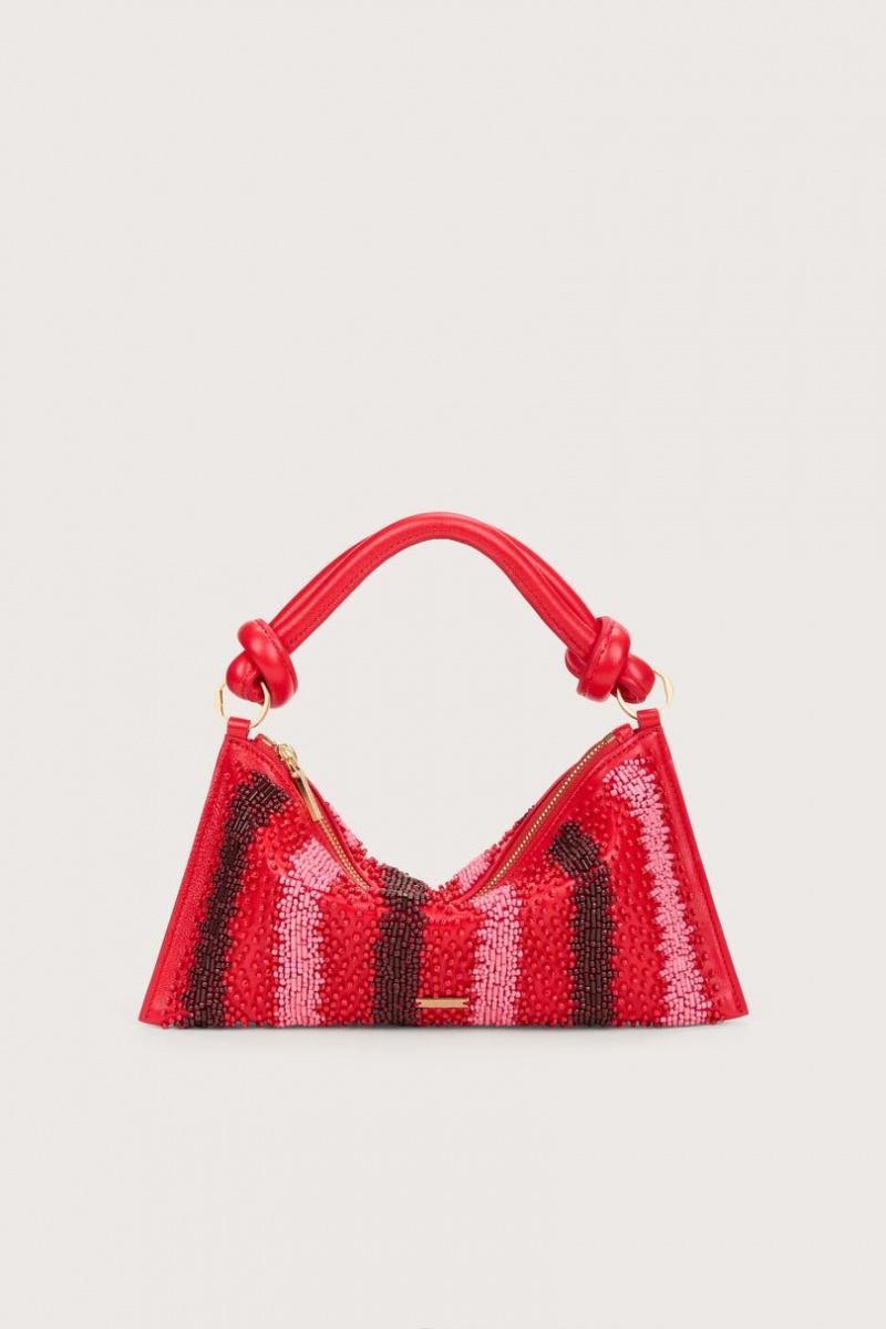 Cult Gaia Hera Nano Shoulder Bag Red | NZ 296587S