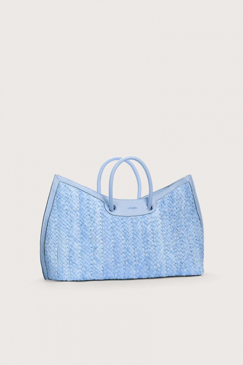 Cult Gaia Idalia Weekender Tote Bag Light Blue | NZ 290136F