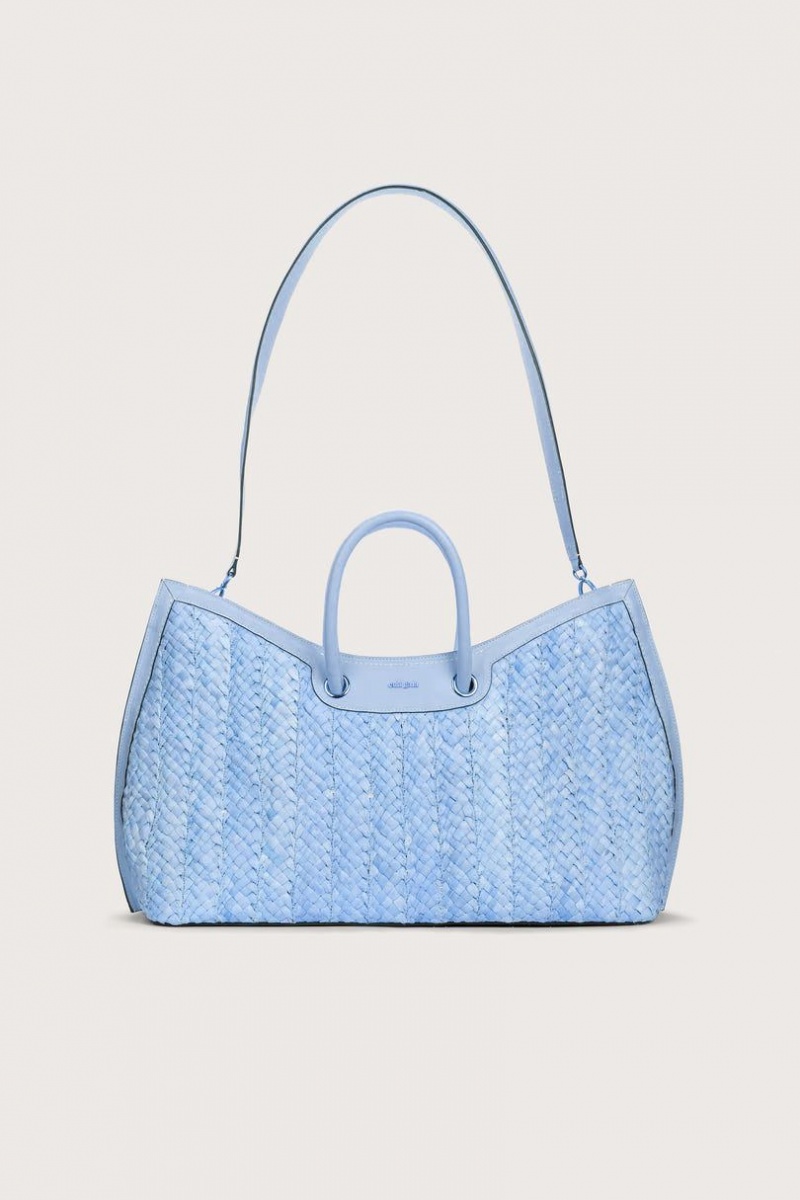 Cult Gaia Idalia Weekender Tote Bag Light Blue | NZ 290136F