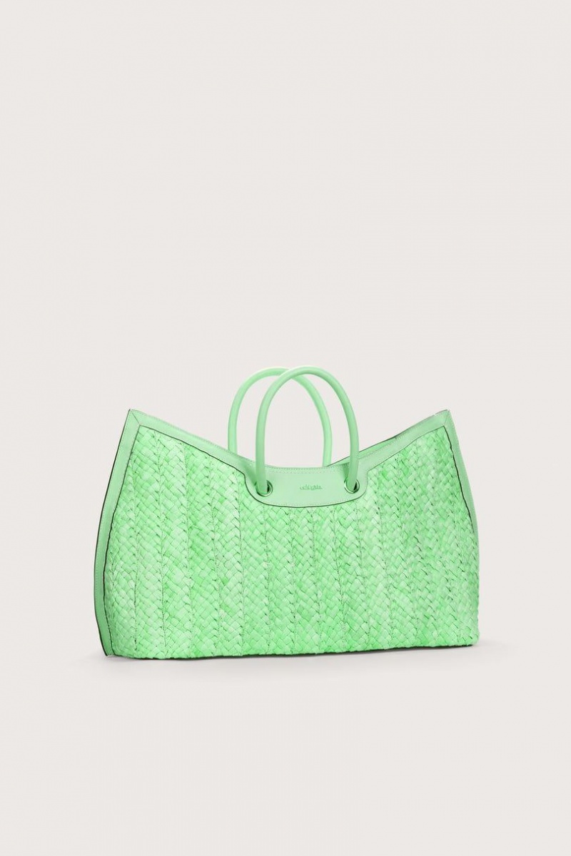 Cult Gaia Idalia Weekender Tote Bag Light Green | NZ 429870M