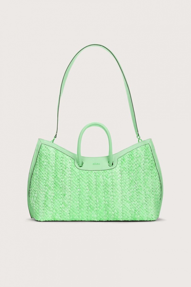 Cult Gaia Idalia Weekender Tote Bag Light Green | NZ 429870M