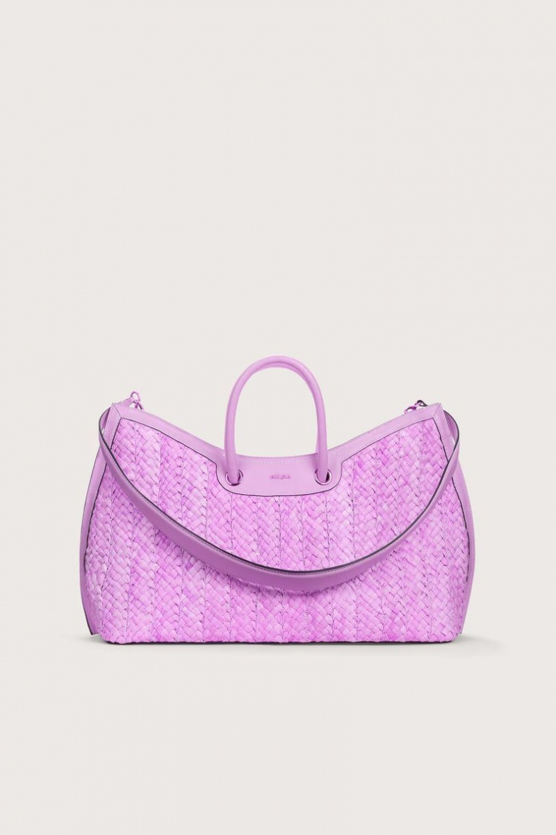 Cult Gaia Idalia Weekender Tote Bag Pink | NZ 703816L