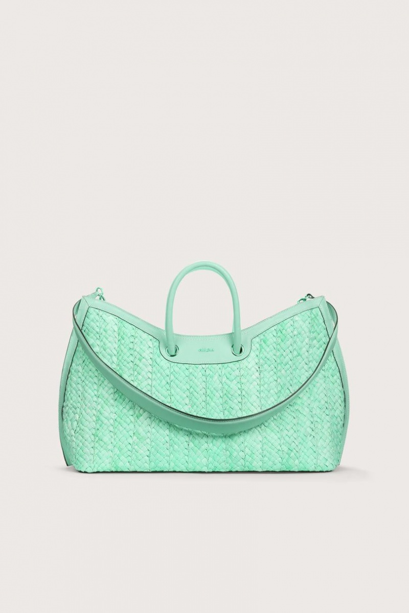 Cult Gaia Idalia Weekender Tote Bag Turquoise | NZ 261739F