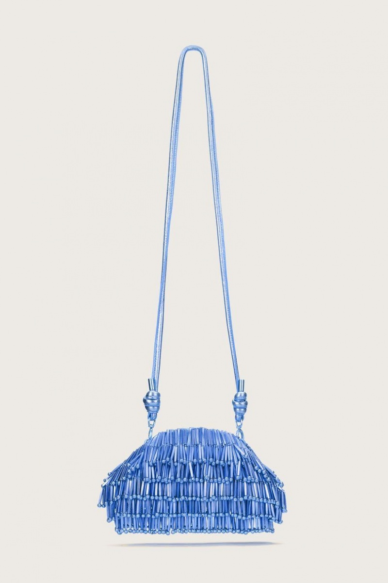 Cult Gaia Jaala Nano Crossbody Bag Blue | NZ 295086G