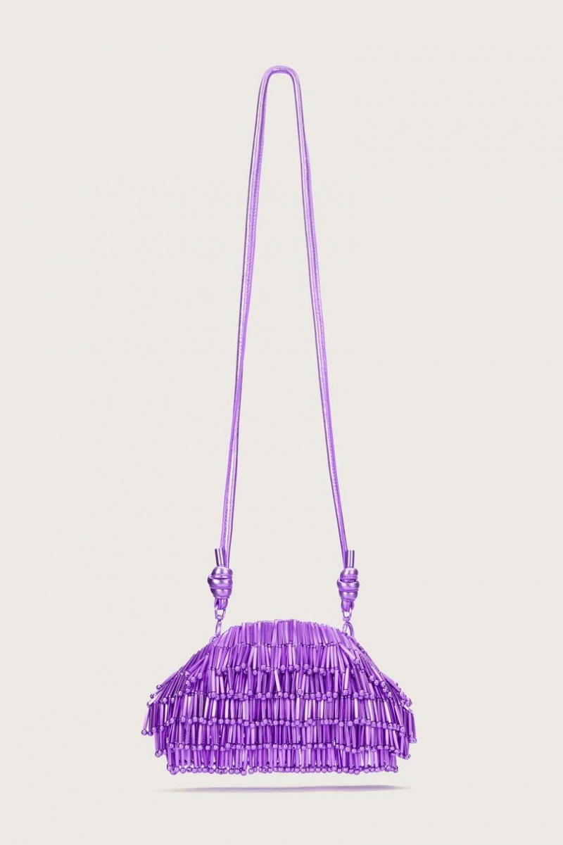 Cult Gaia Jaala Nano Crossbody Bag Purple | NZ 285094G