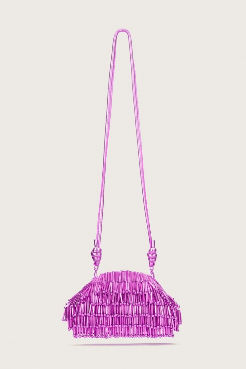 Cult Gaia Jaala Nano Crossbody Bag Purple | NZ 180957I