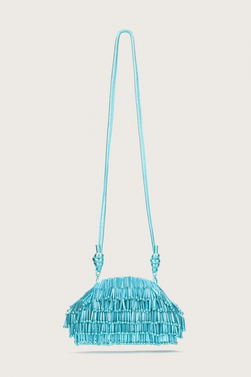 Cult Gaia Jaala Nano Crossbody Bag Turquoise | NZ 460972B