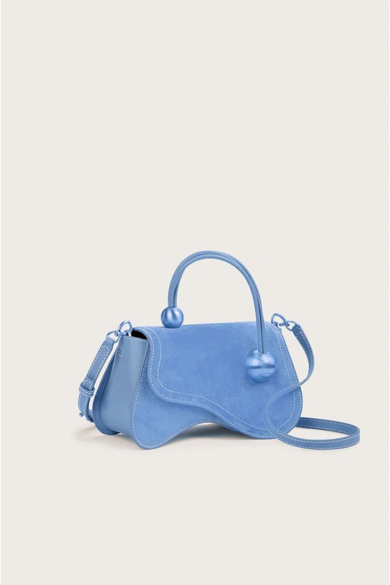 Cult Gaia Kazia Crossbody Bag Blue | NZ 607412C