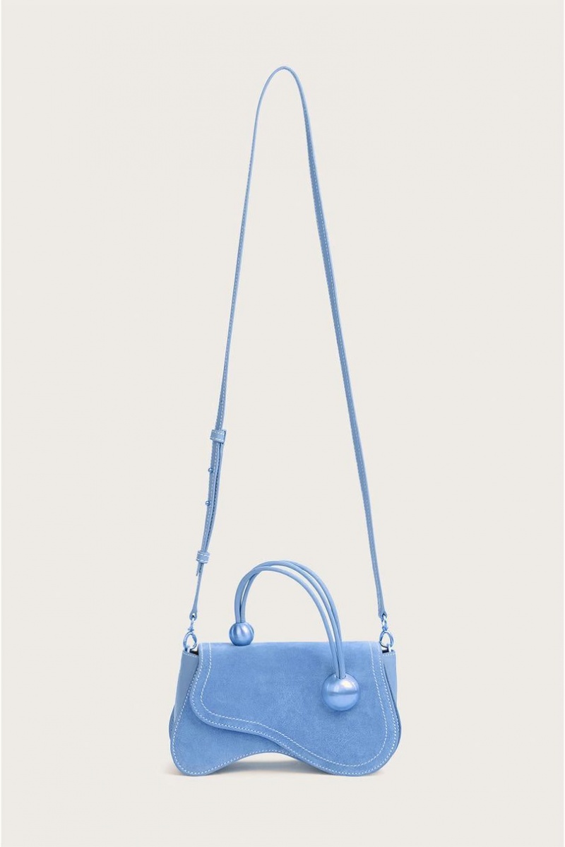 Cult Gaia Kazia Crossbody Bag Blue | NZ 607412C