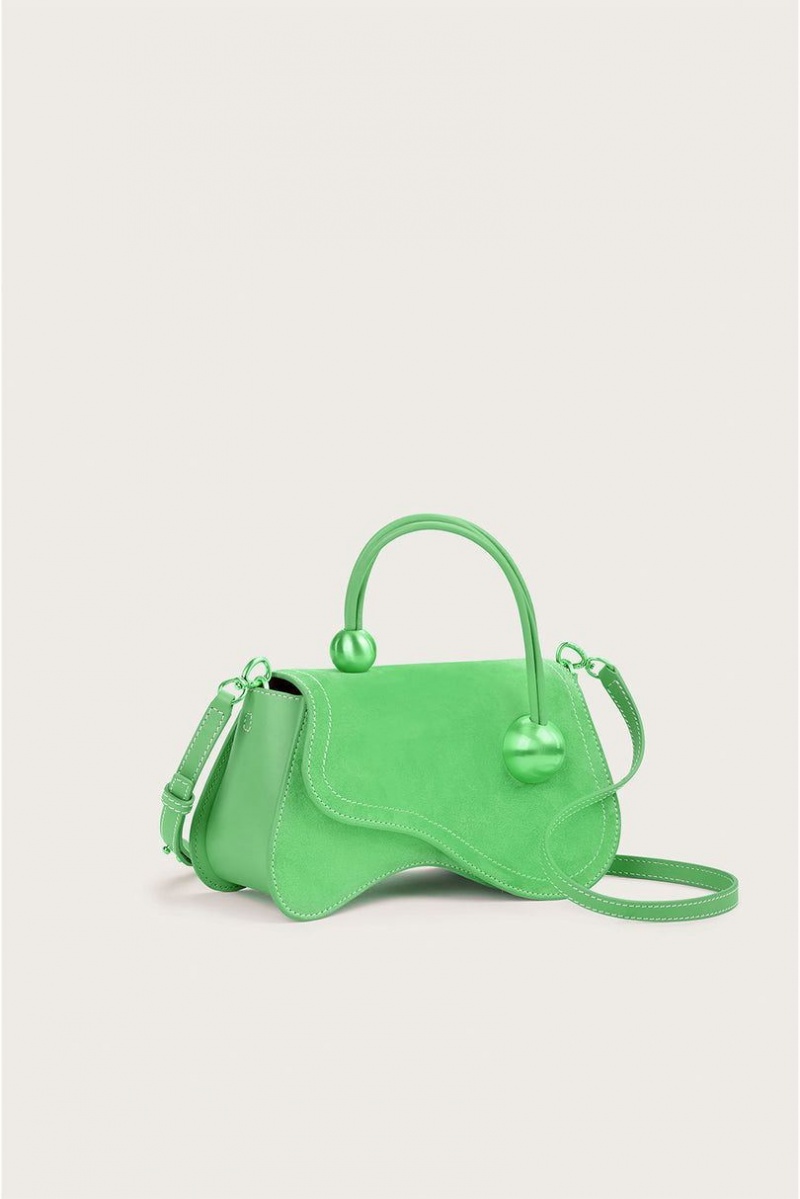 Cult Gaia Kazia Crossbody Bag Green | NZ 357406Z