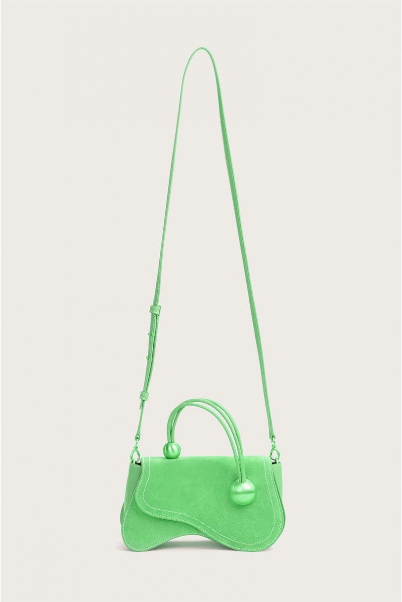 Cult Gaia Kazia Crossbody Bag Green | NZ 357406Z