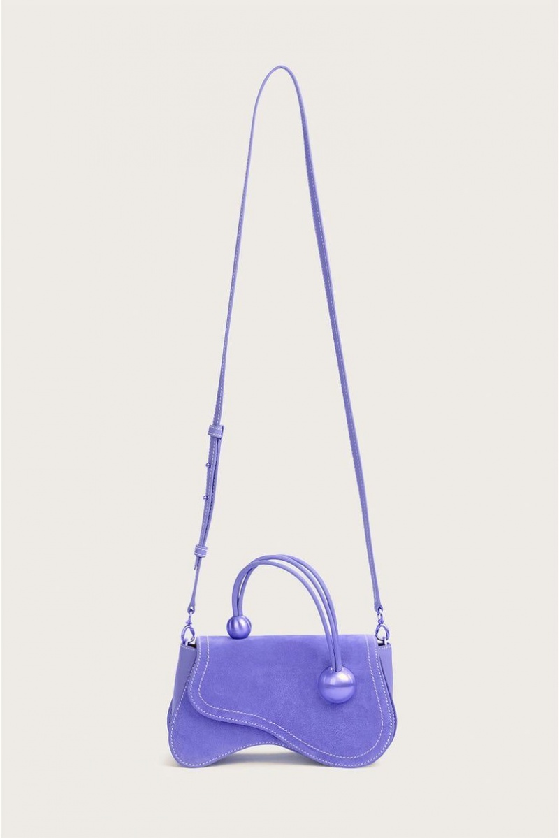 Cult Gaia Kazia Crossbody Bag Lavender | NZ 013674V