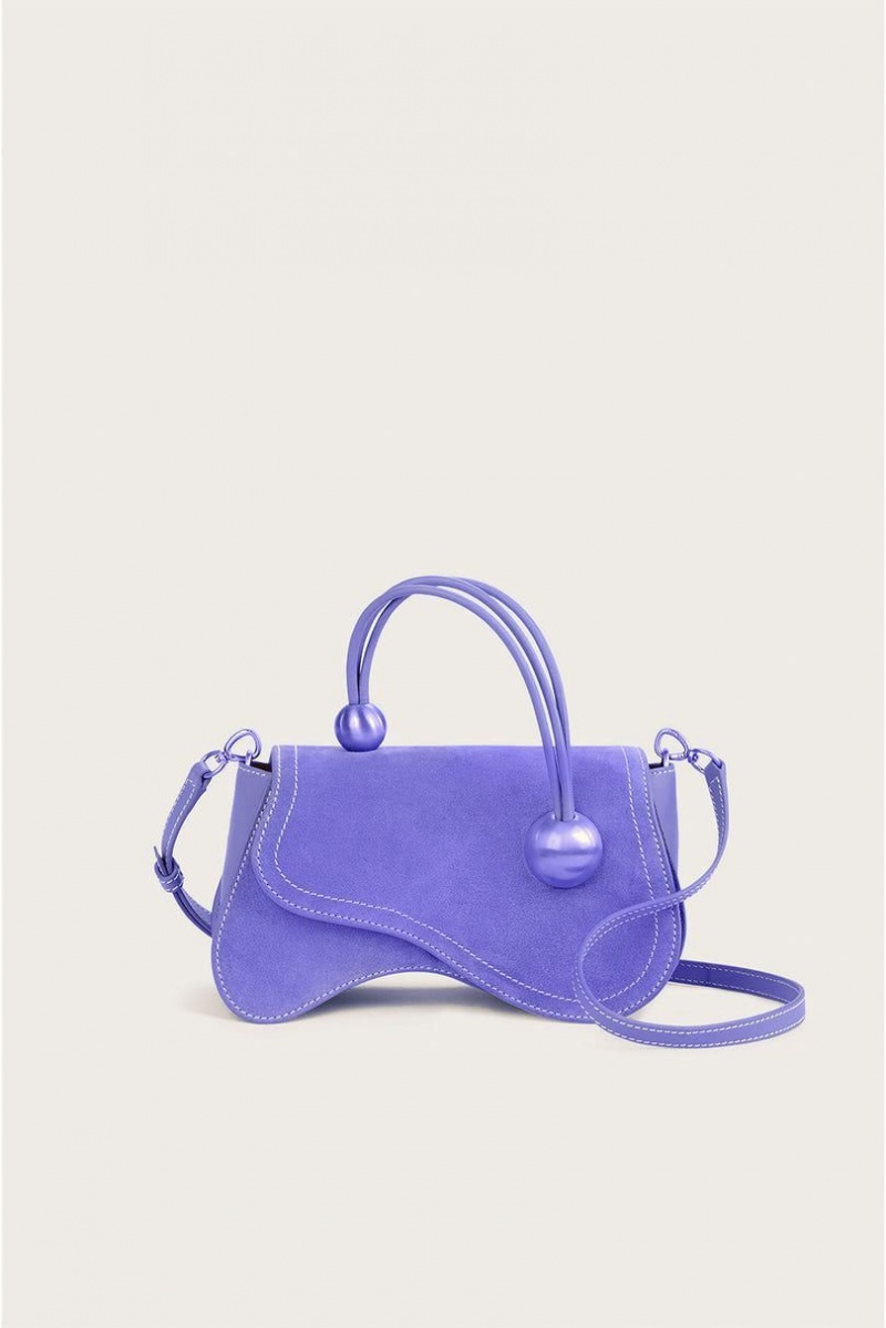 Cult Gaia Kazia Crossbody Bag Lavender | NZ 013674V