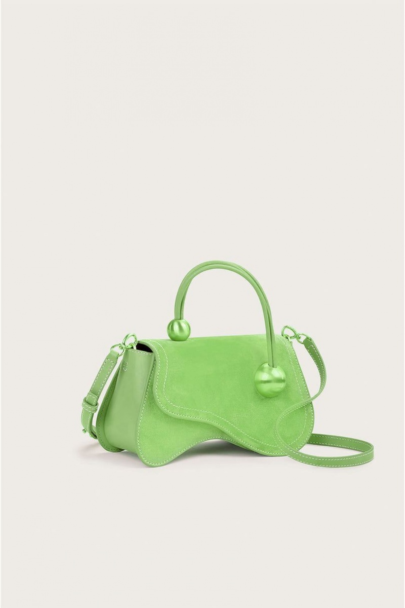 Cult Gaia Kazia Crossbody Bag Light Green | NZ 857021T