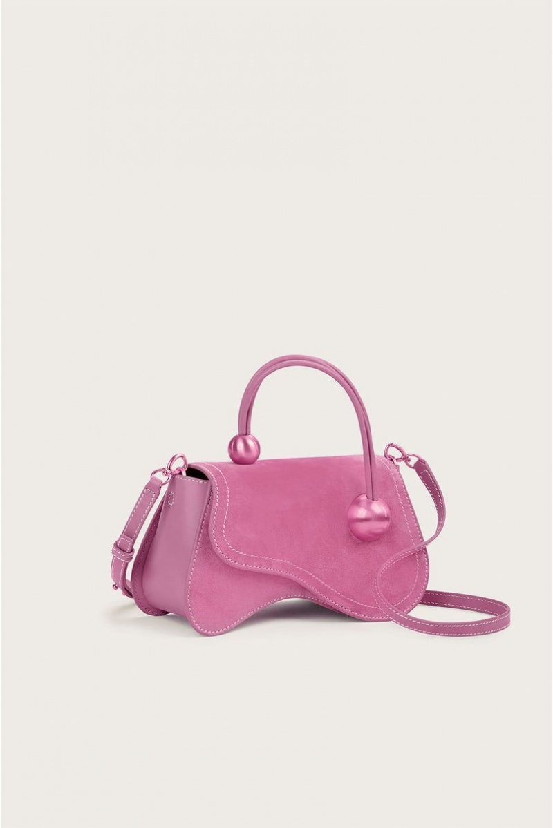 Cult Gaia Kazia Crossbody Bag Pink | NZ 891460Q