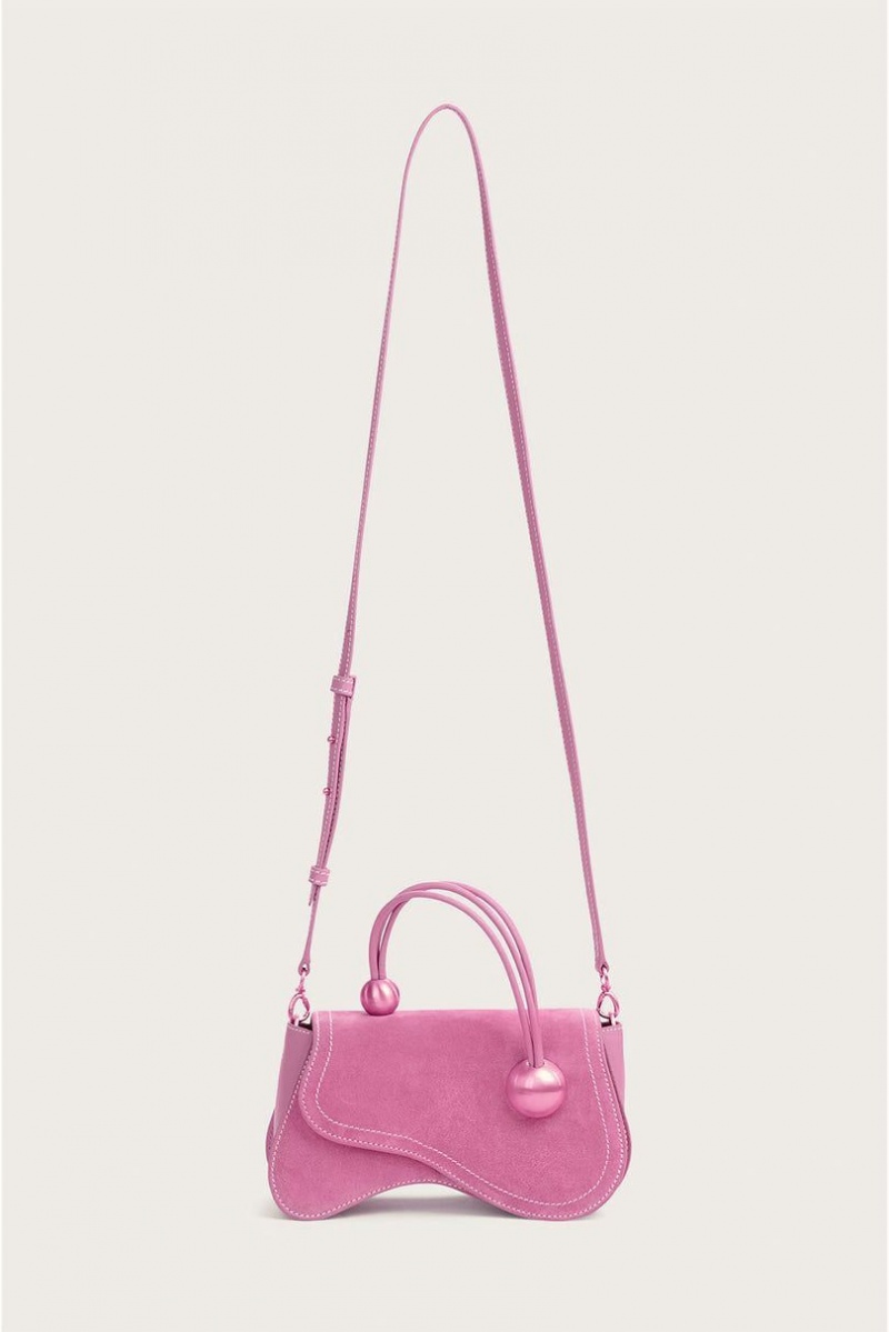 Cult Gaia Kazia Crossbody Bag Pink | NZ 891460Q