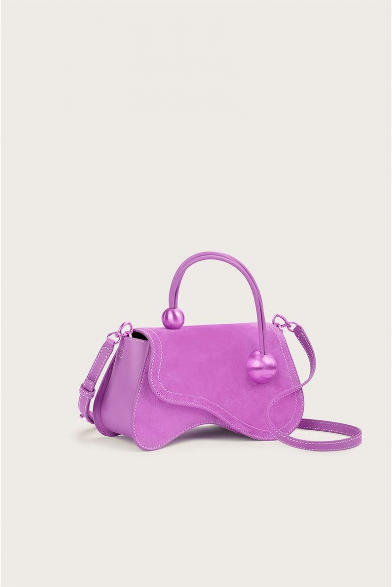 Cult Gaia Kazia Crossbody Bag Purple | NZ 495287T