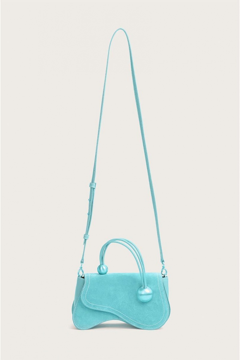 Cult Gaia Kazia Crossbody Bag Turquoise | NZ 849036K