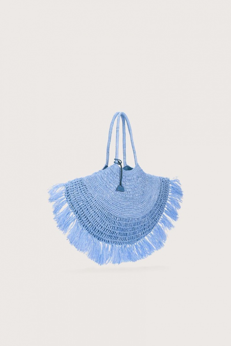 Cult Gaia Lucia Tote Bag Light Blue | NZ 704519D