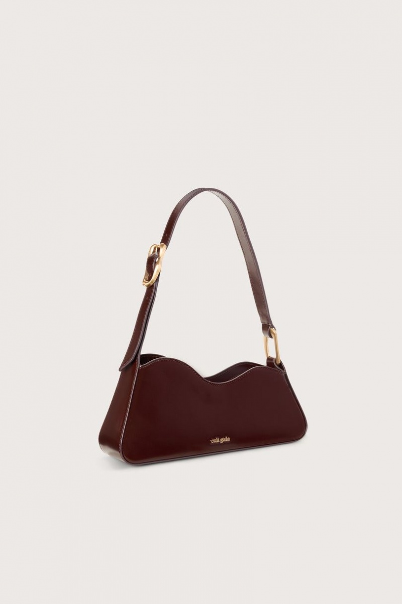 Cult Gaia Malvi Shoulder Bag Brown | NZ 390125N