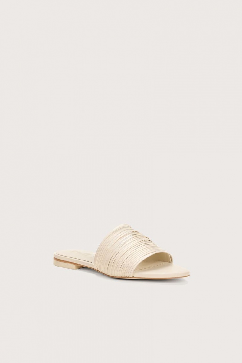 Cult Gaia Mia Sandals White | NZ 389560T