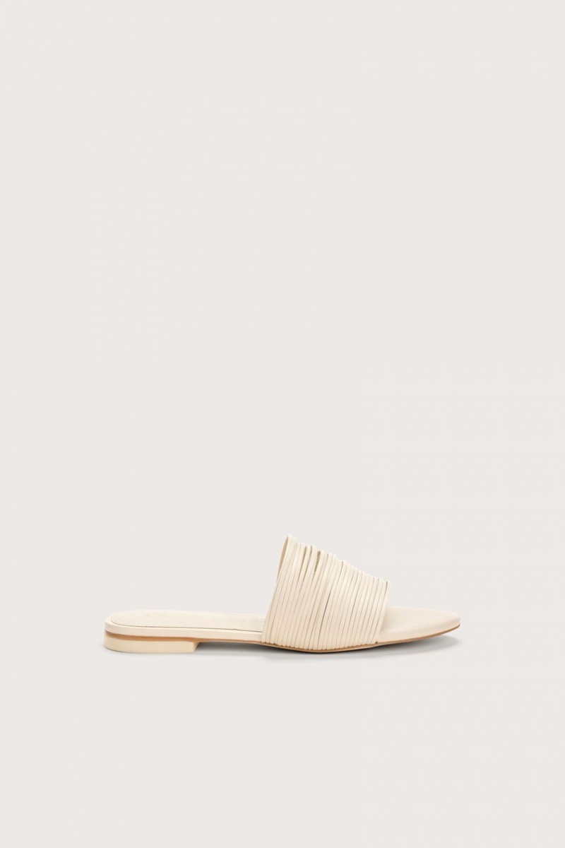 Cult Gaia Mia Sandals White | NZ 389560T