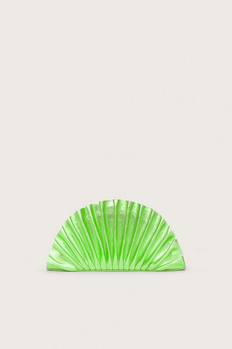 Cult Gaia Nala Mini Clutch Light Green | NZ 480539E