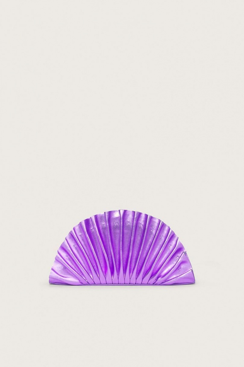 Cult Gaia Nala Mini Clutch Purple | NZ 351890C