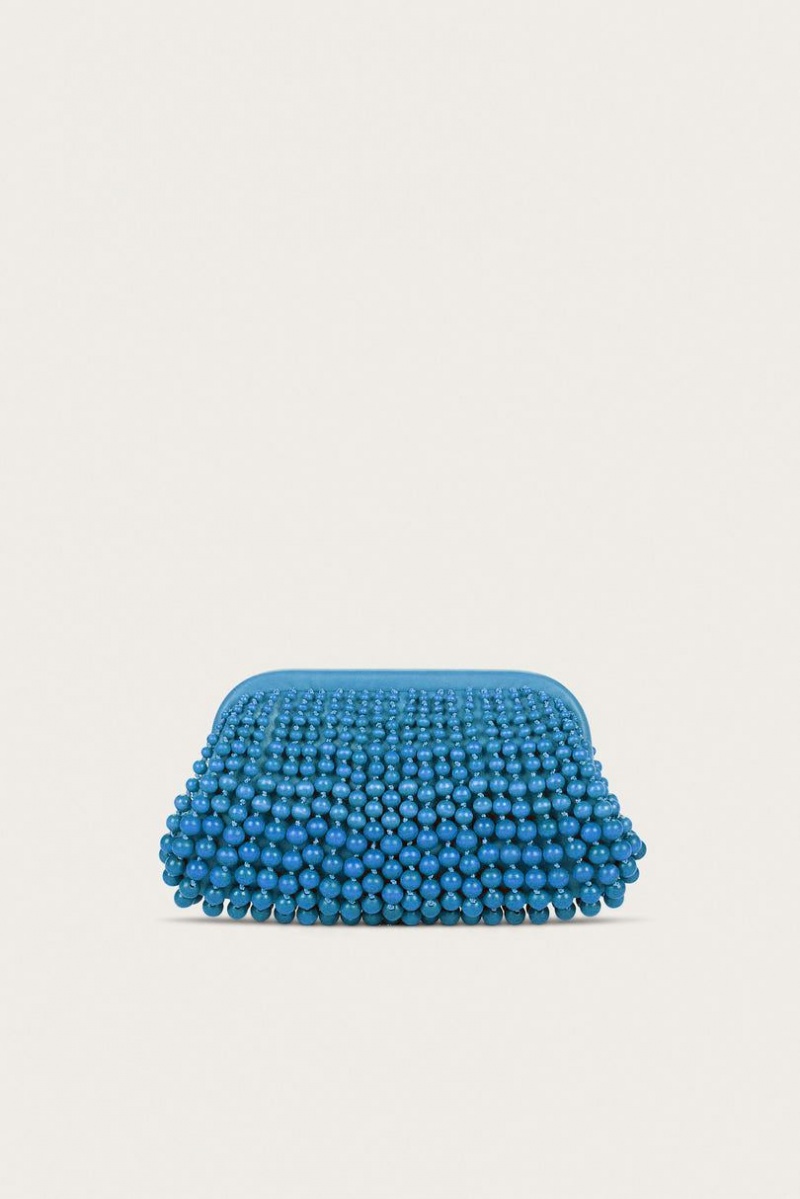 Cult Gaia Nia Clutch Blue | NZ 381429M