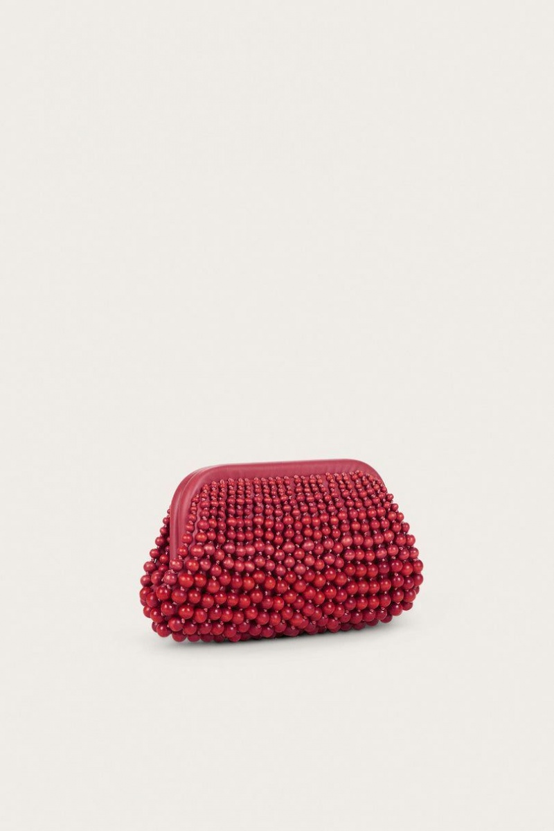 Cult Gaia Nia Clutch Red | NZ 132865O