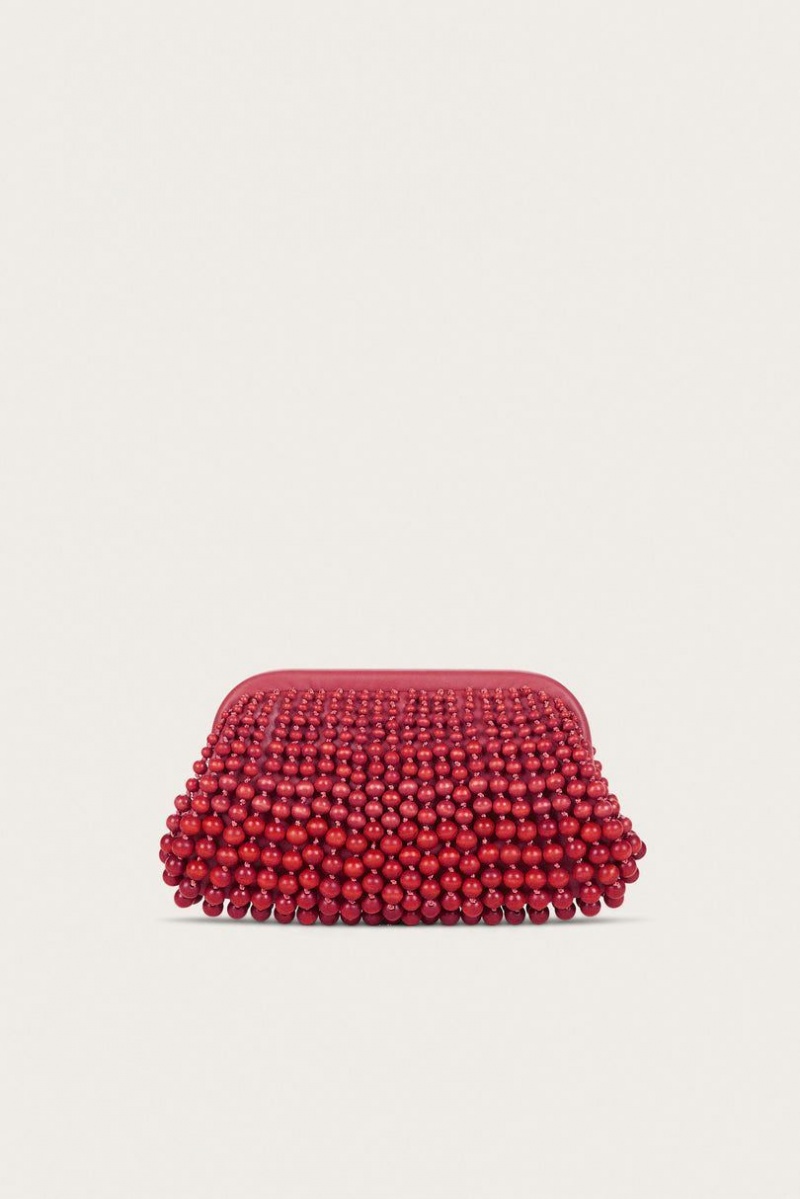 Cult Gaia Nia Clutch Red | NZ 132865O