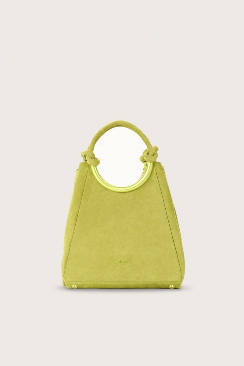 Cult Gaia Nila Tote Bag Light Green | NZ 945831G