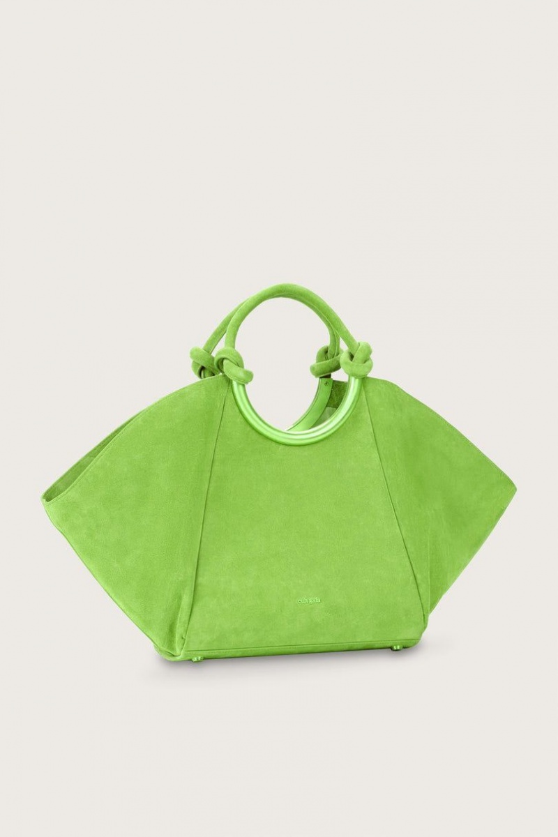 Cult Gaia Nila Tote Bag Light Green | NZ 986125A