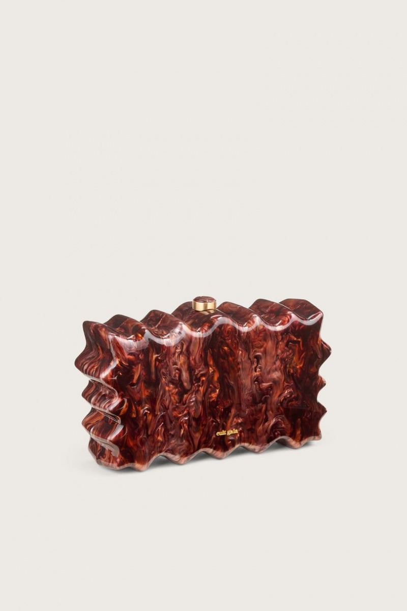 Cult Gaia Paloma Clutch Brown | NZ 569734X