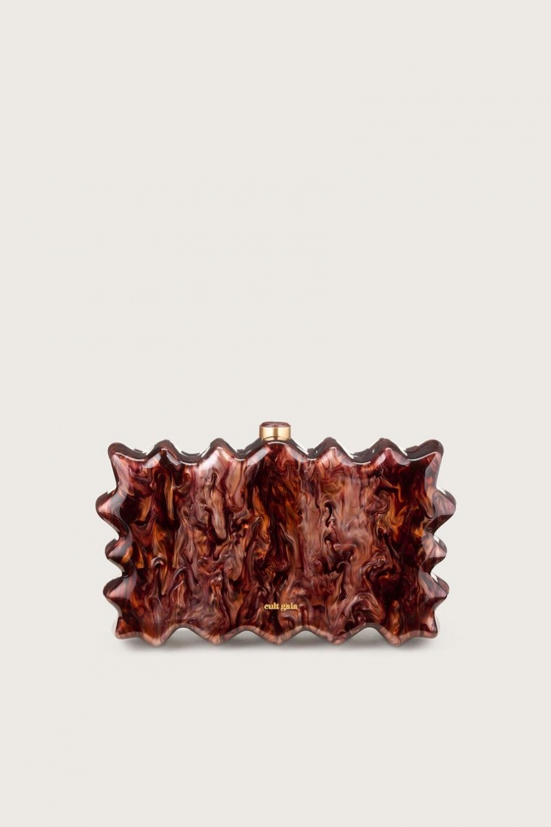 Cult Gaia Paloma Clutch Brown | NZ 569734X