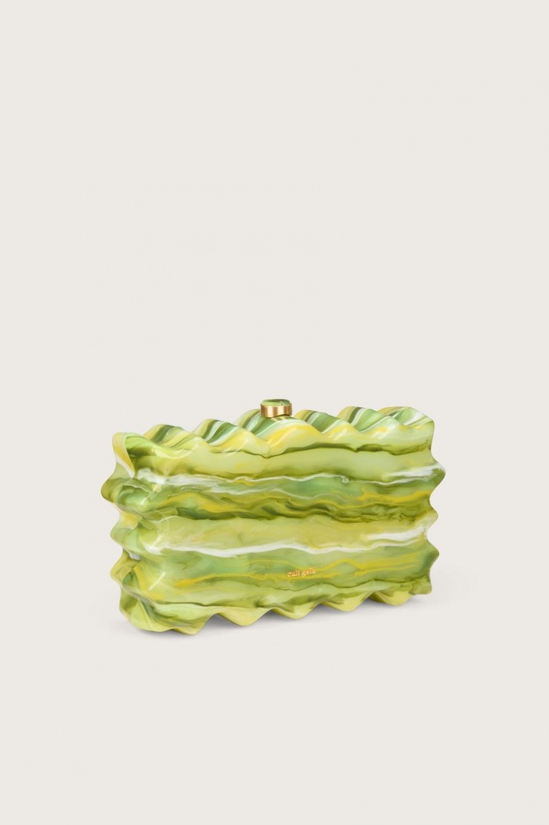 Cult Gaia Paloma Clutch Green | NZ 724931V