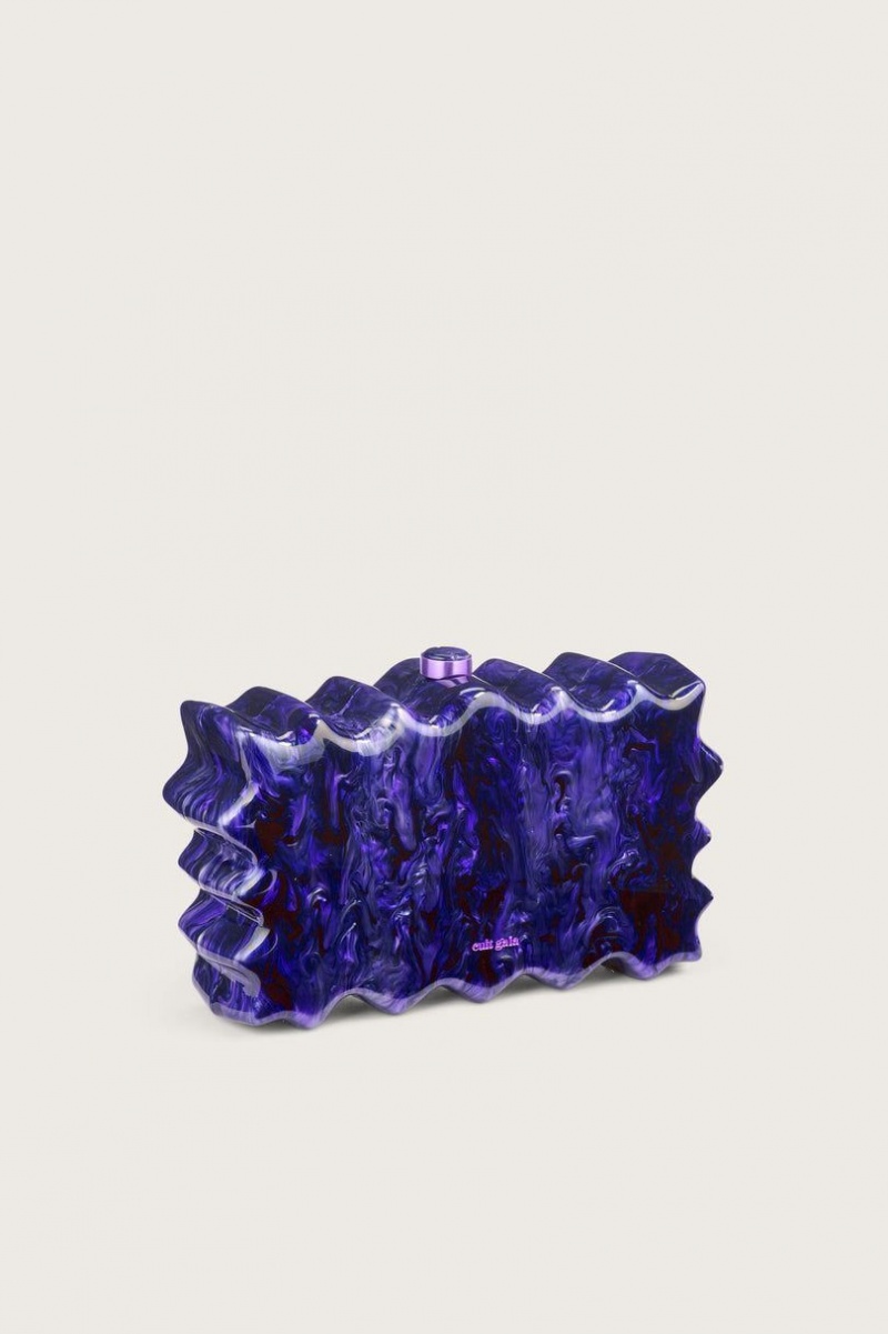 Cult Gaia Paloma Clutch Purple | NZ 308149D